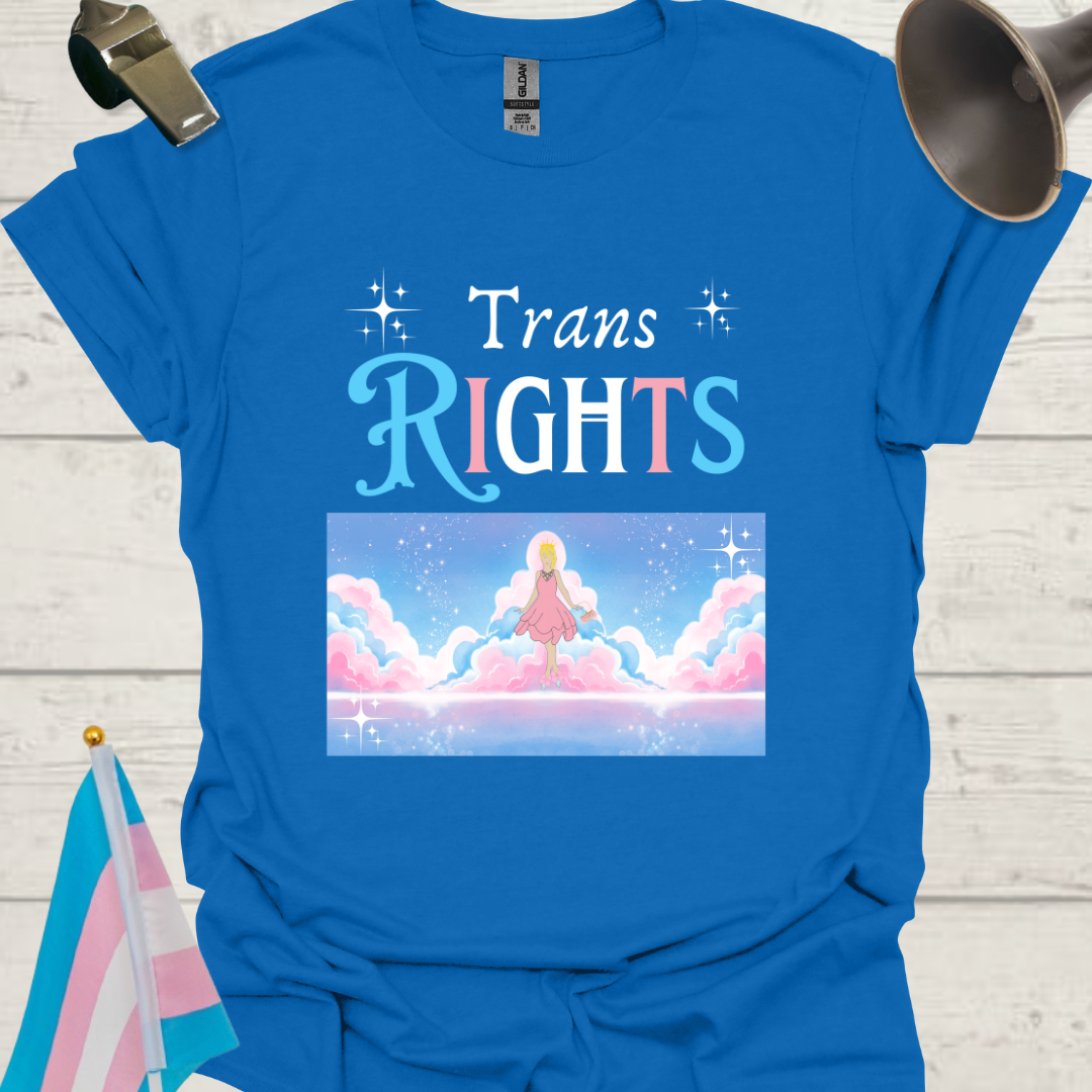 Unisex Woman T-Shirt Trans Rights