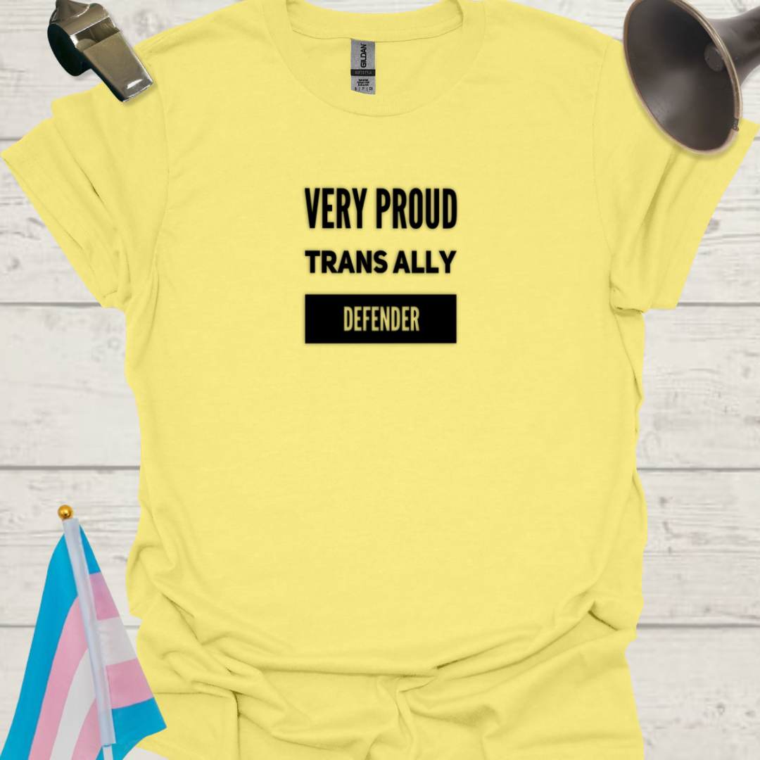 Very Proud Trans Ally Defender T-Shirt