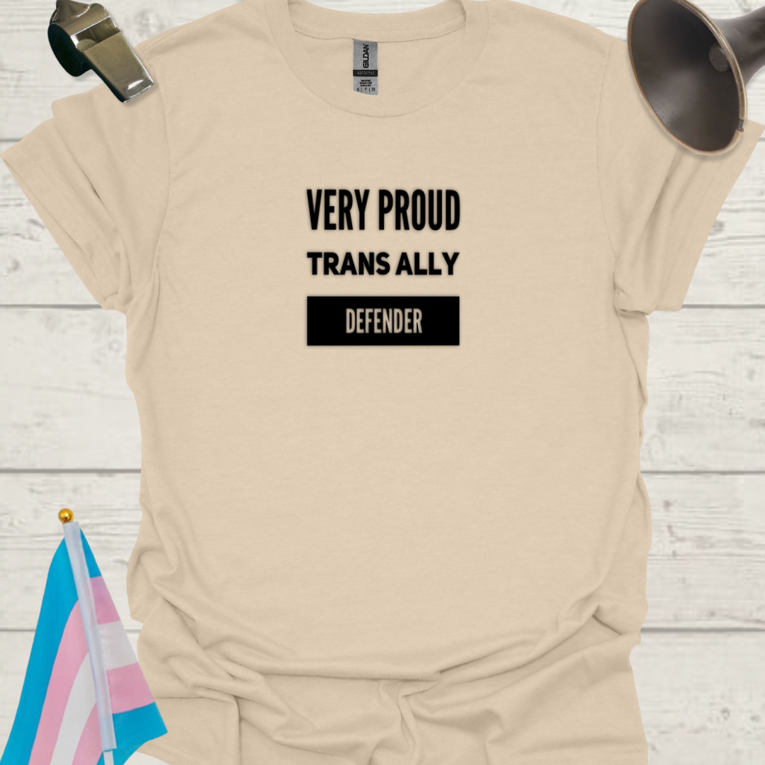 Very Proud Trans Ally Defender T-Shirt