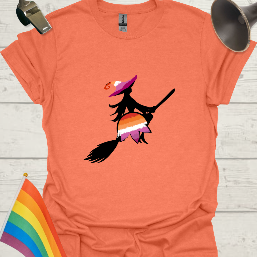LGBT Pride Lesbian Witch T-Shirt