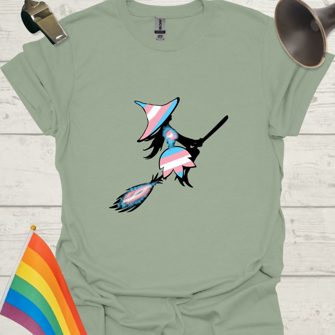 LGBT Pride Transgender Witch T-Shirt
