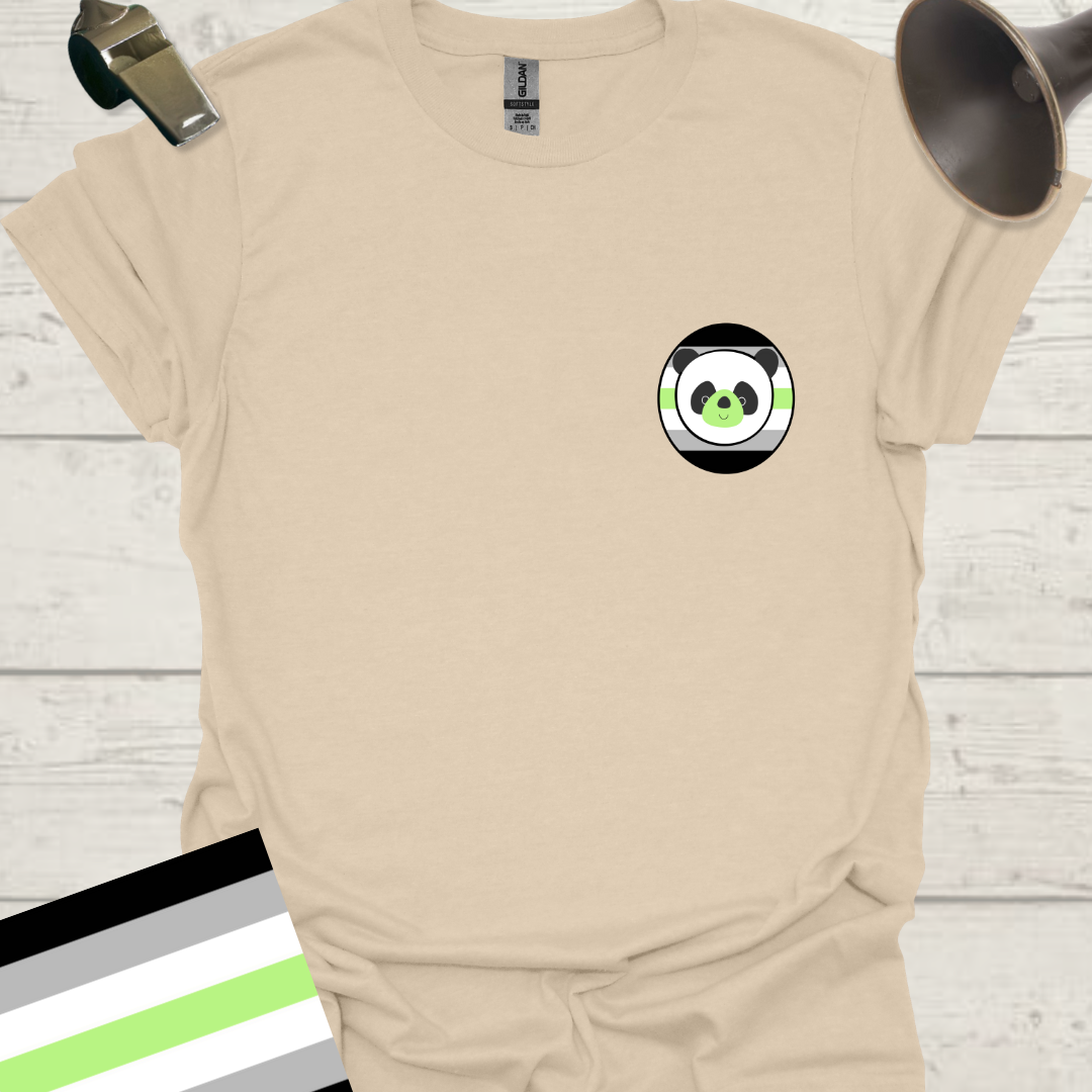 Sphere Panda Agender Pride T-Shirt