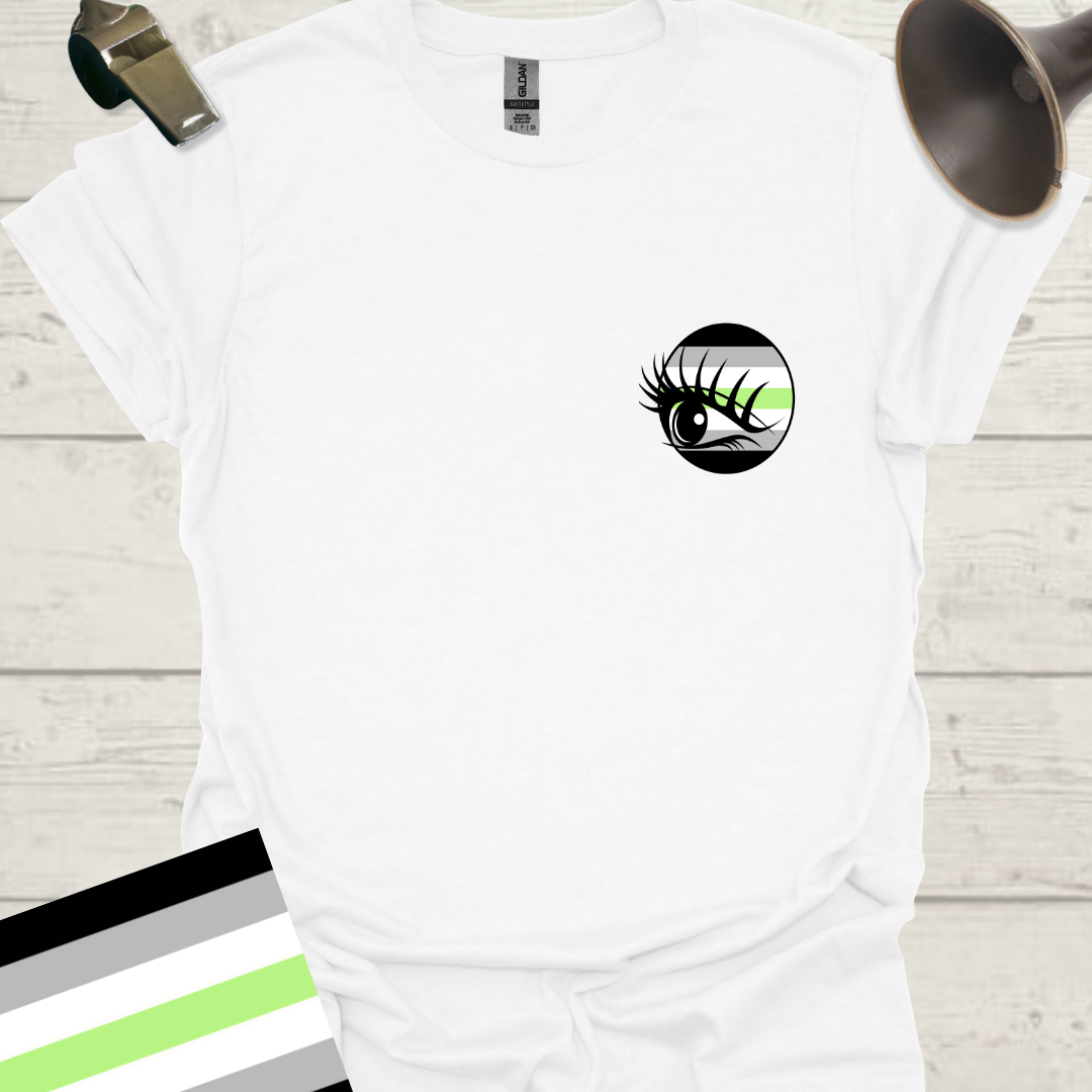 Sphere Eye Agender Pride T-Shirt