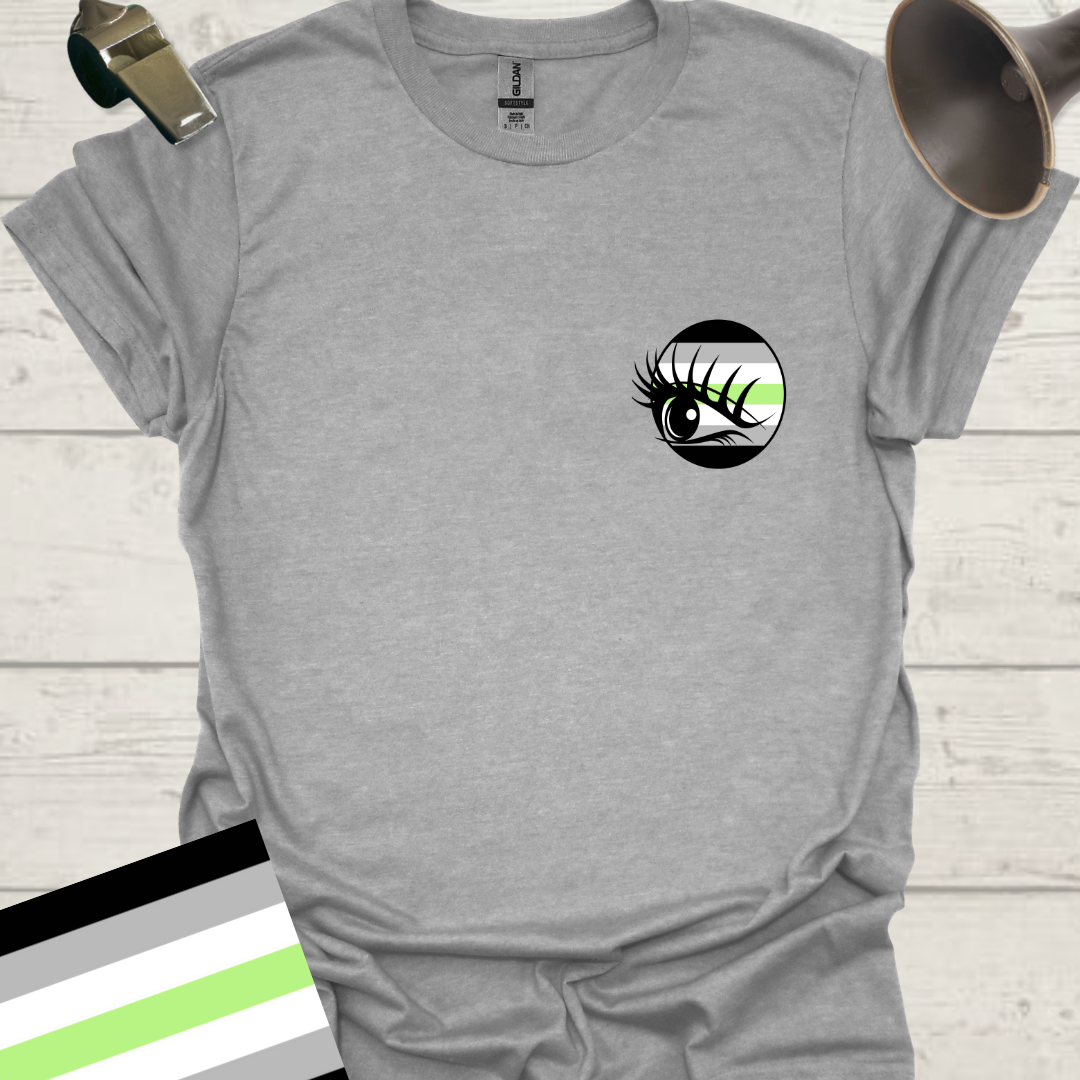 Sphere Eye Agender Pride T-Shirt