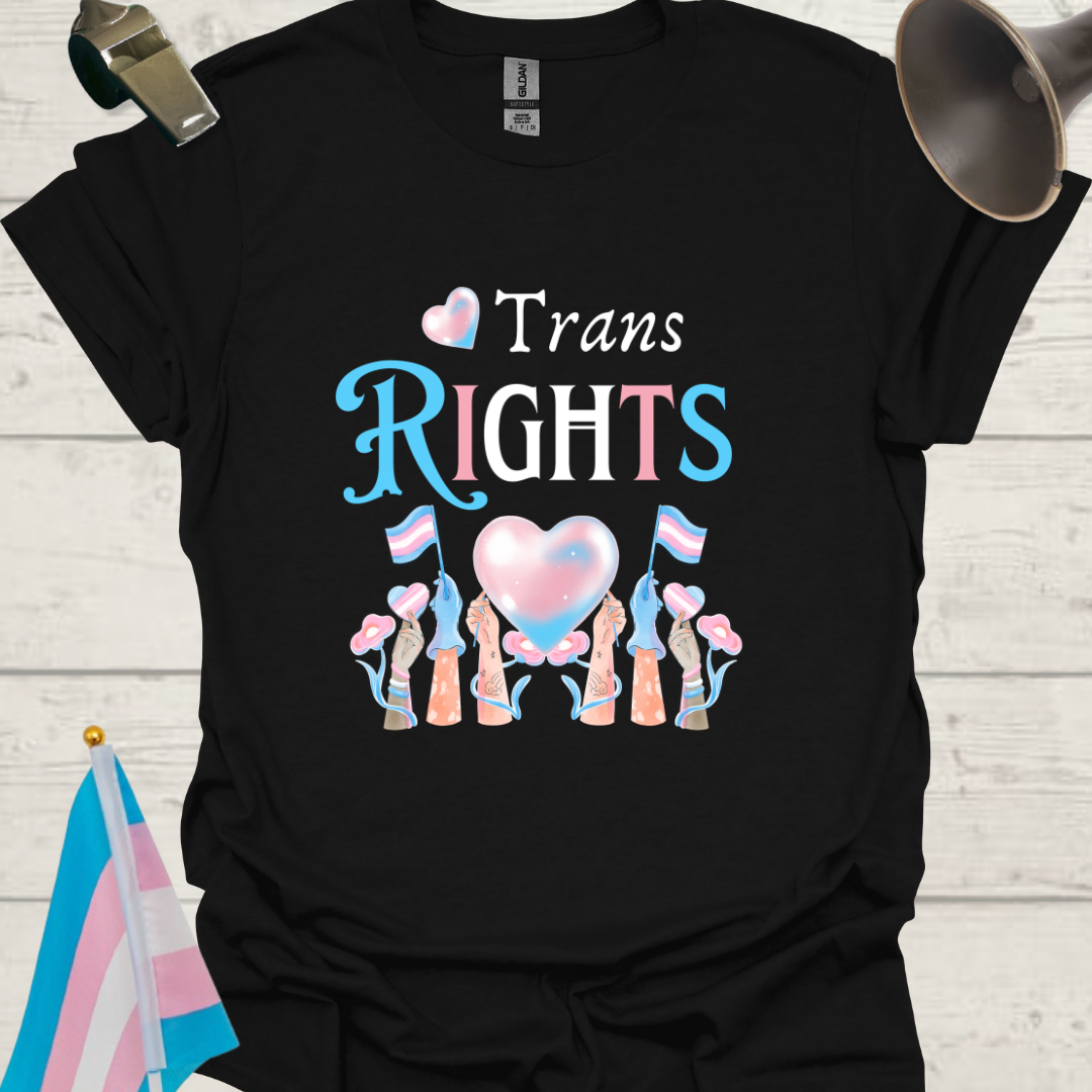 Unisex Hands T-Shirt Trans Rights