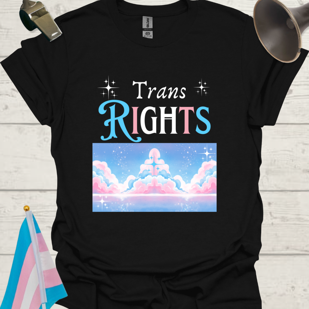 Unisex Landscape T-Shirt Trans Rights