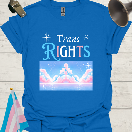 Unisex Landscape T-Shirt Trans Rights