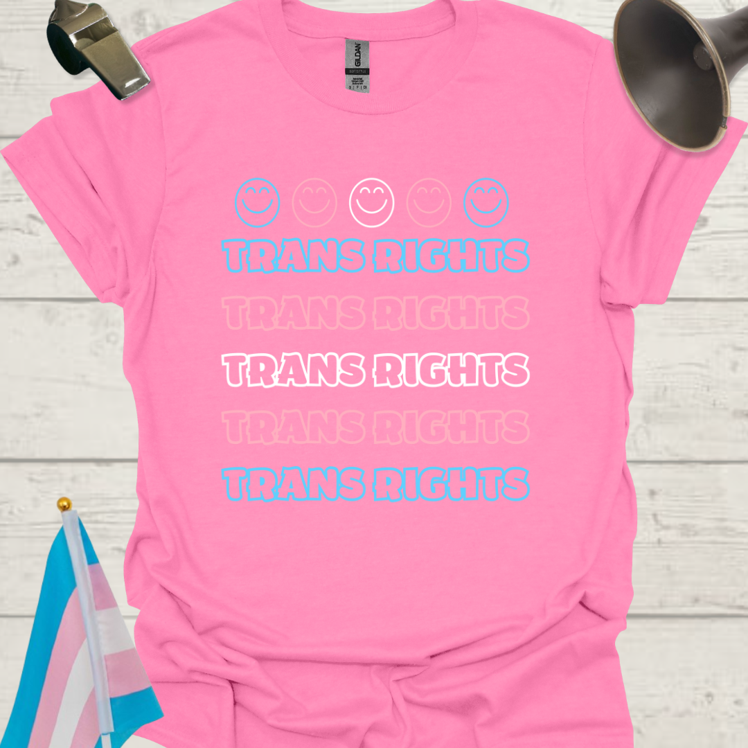Unisex Emojis T-Shirt Trans Rights