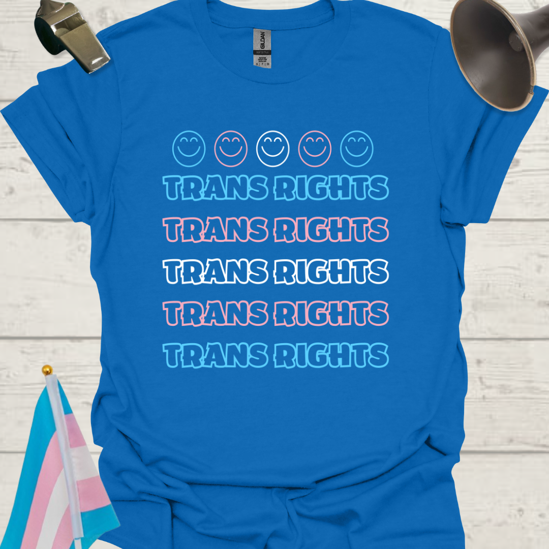 Unisex Emojis T-Shirt Trans Rights