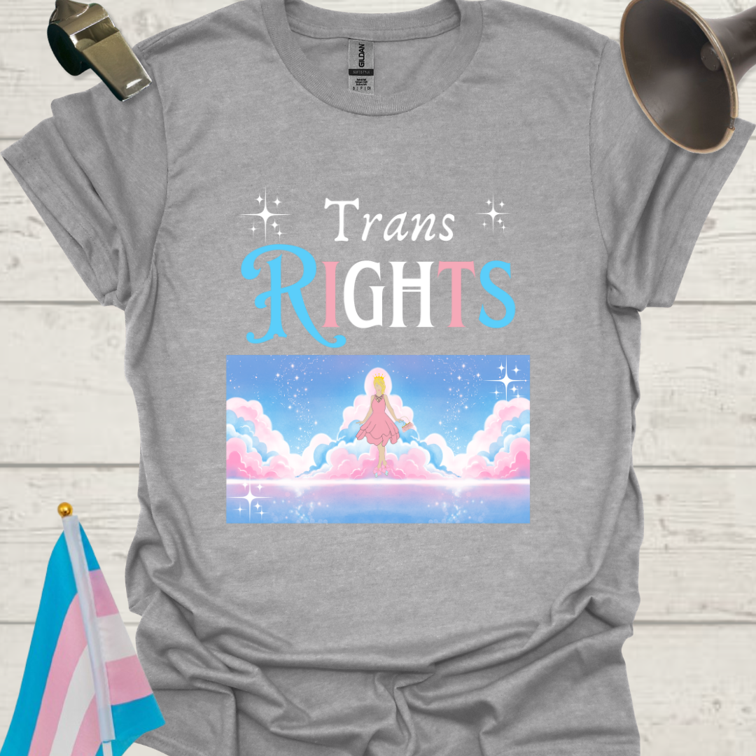 Unisex Woman T-Shirt Trans Rights