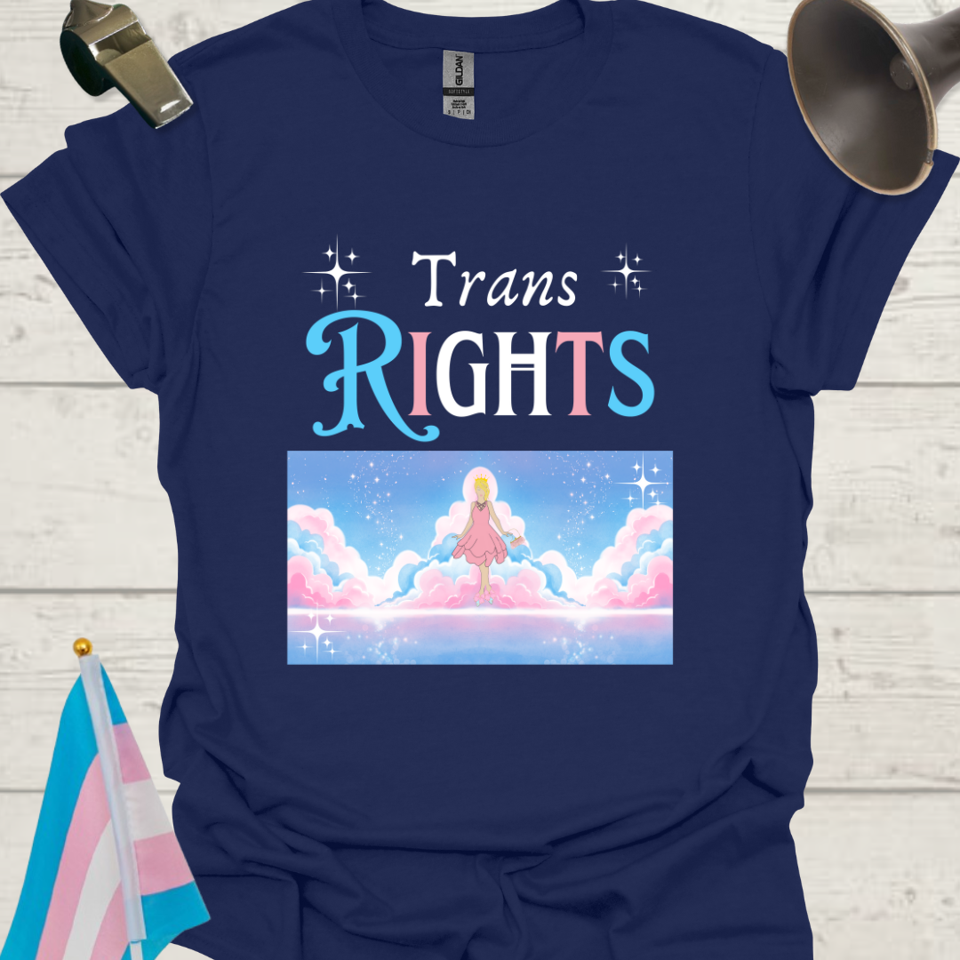Unisex Woman T-Shirt Trans Rights