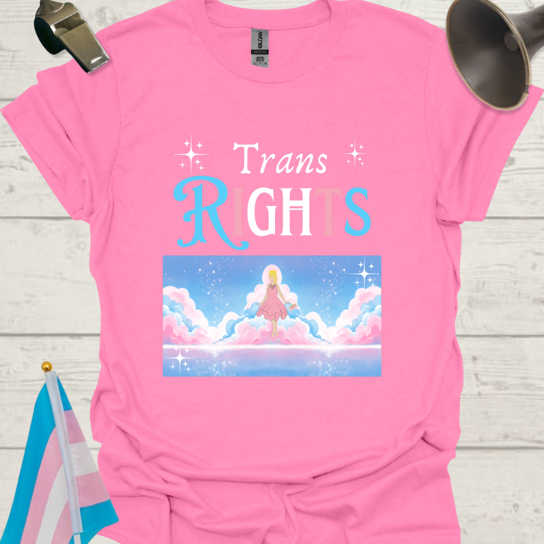 Unisex Woman T-Shirt Trans Rights
