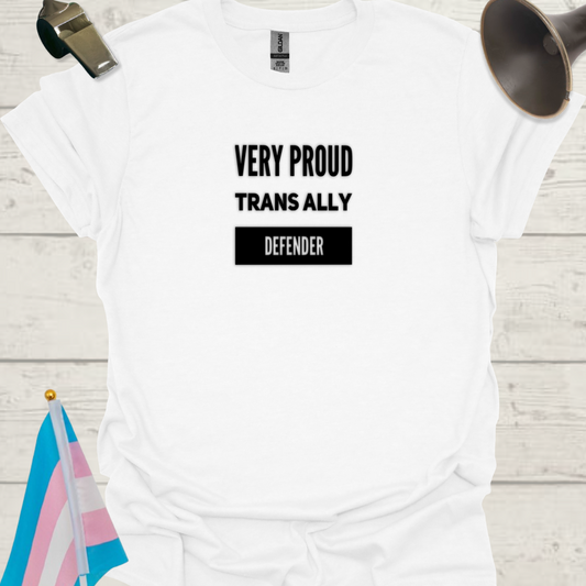 Very Proud Trans Ally Defender T-Shirt